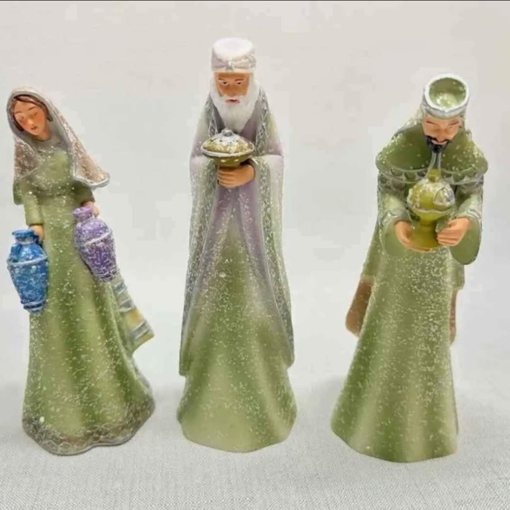 Christmas Hawthorne Village Heavenly Blessings trio Figurines